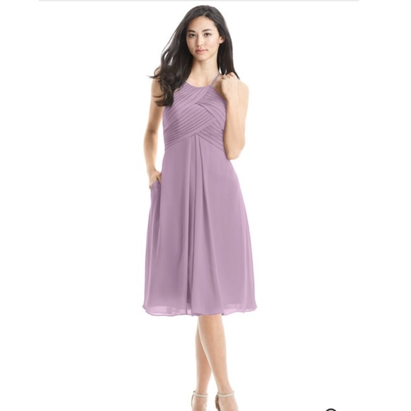 Azazie Adriana Wisteria Bridesmaid Dress - Picture 2 of 5